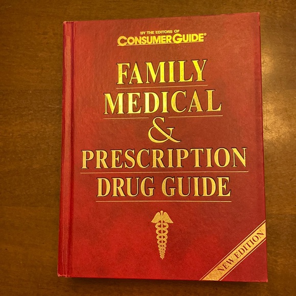 Consumer Guide Other - Vintage Family Medical & Prescription Drug Guide Hardcover Book - Like New
